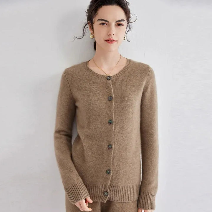 Amandine® | Cardigan en laine doux et intemporel