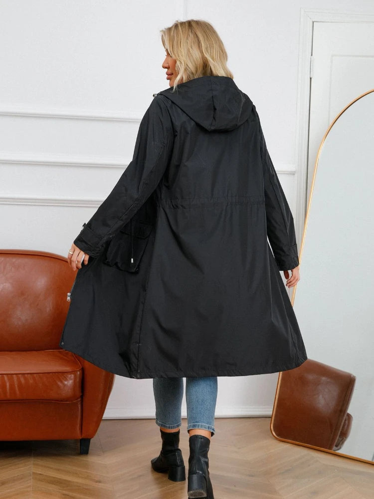 Bijoux® | Manteau coupe-vent à capuche