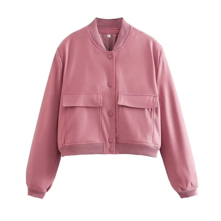 Léa Blanchet® | Veste Bomber Minimaliste