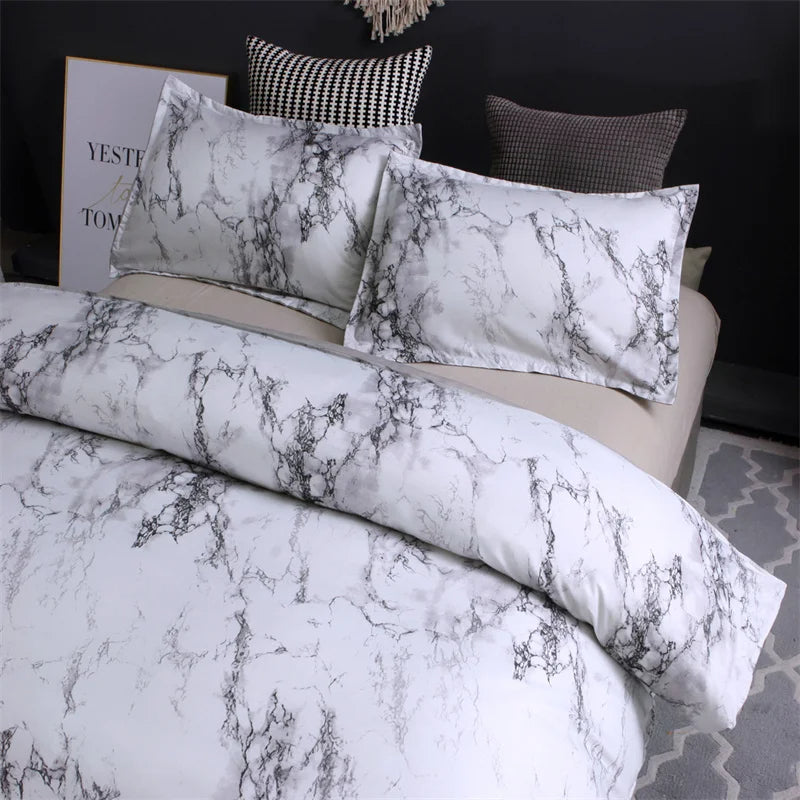 Collection de Couvertures Marble Luxe