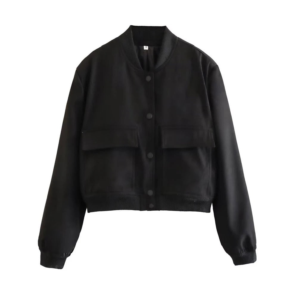 Léa Blanchet® | Veste Bomber Minimaliste