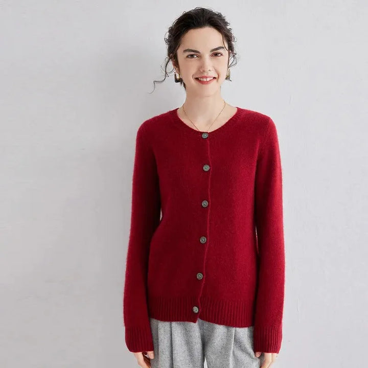 Amandine® | Cardigan en laine doux et intemporel