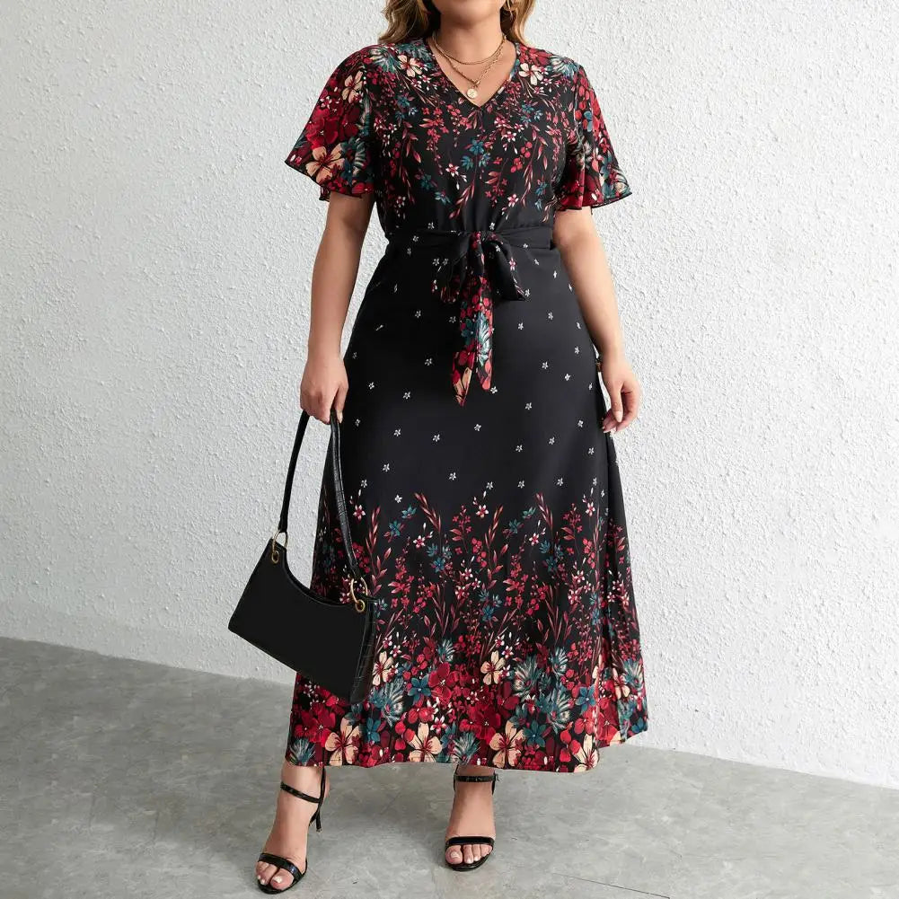 Sophie Paris® I Maxi Dress à fleurs