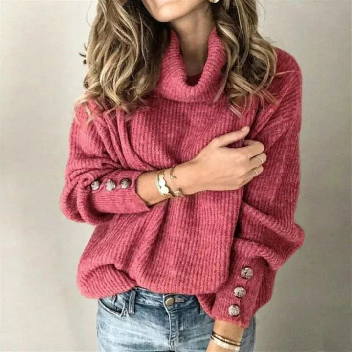 Pauline Laurent | Pull Turtle-Neck Sophistiqué