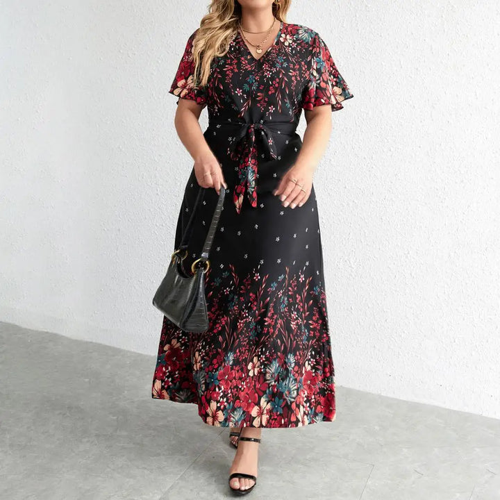 Sophie Paris® I Maxi Dress à fleurs