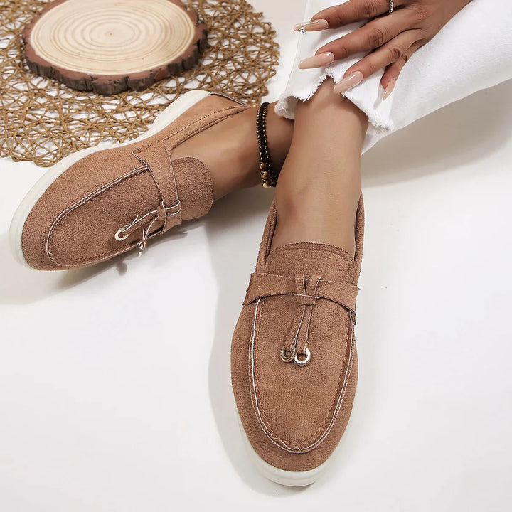 Sophie Paris® | Mocassins Confortables de Luxe en Daim