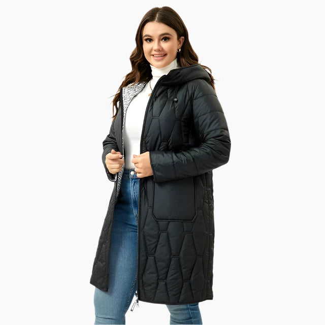 Sophie Paris l Veste longue en duvet