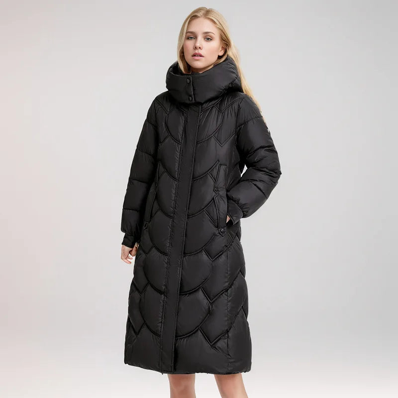 Sophie Paris Veste en duvet Plus-Size