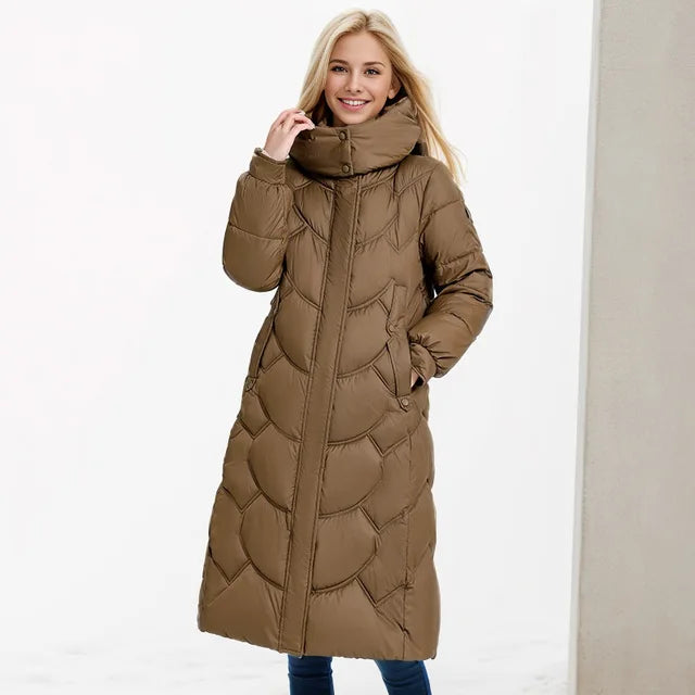 Sophie Paris Veste en duvet Plus-Size