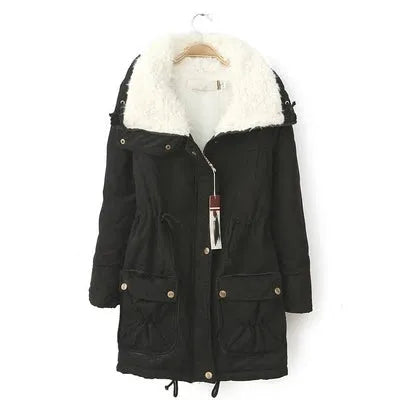 Sophie Paris l Parka Hiver Doublée en Peluche