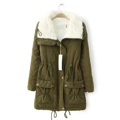 Sophie Paris l Parka Hiver Doublée en Peluche