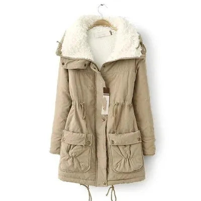 Sophie Paris l Parka Hiver Doublée en Peluche