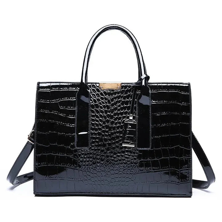 Fleur Rousse® I Sac en crocodile