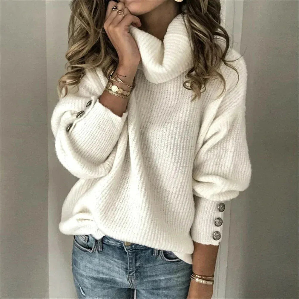 Pauline Laurent | Pull Turtle-Neck Sophistiqué